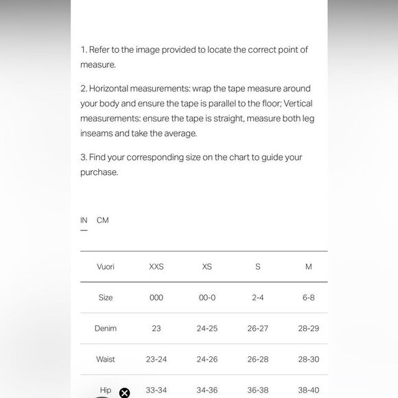 Vuori AllTheFeels Legging cosmic purple size xs NWT Women's BlissBlend - Picture 7 of 7